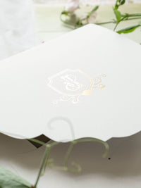 Bespoke Book Boxed Style Luxury Hand Made Pocket | Watercolor Floral Lemon Motifs | The Old Rectory Estate, Bletchingley