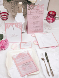 Bespoke Ornamental Gate Laser Cut Menu | Villa Ephrussi de Rothschild