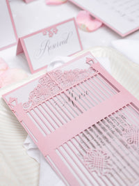 Bespoke Ornamental Gate Laser Cut Menu | Villa Ephrussi de Rothschild