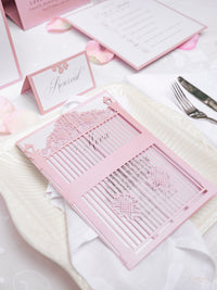 Bespoke Ornamental Gate Laser Cut Menu | Villa Ephrussi de Rothschild