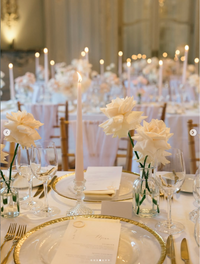 Classic Wedding Menu with Guest Names & Wax Seal