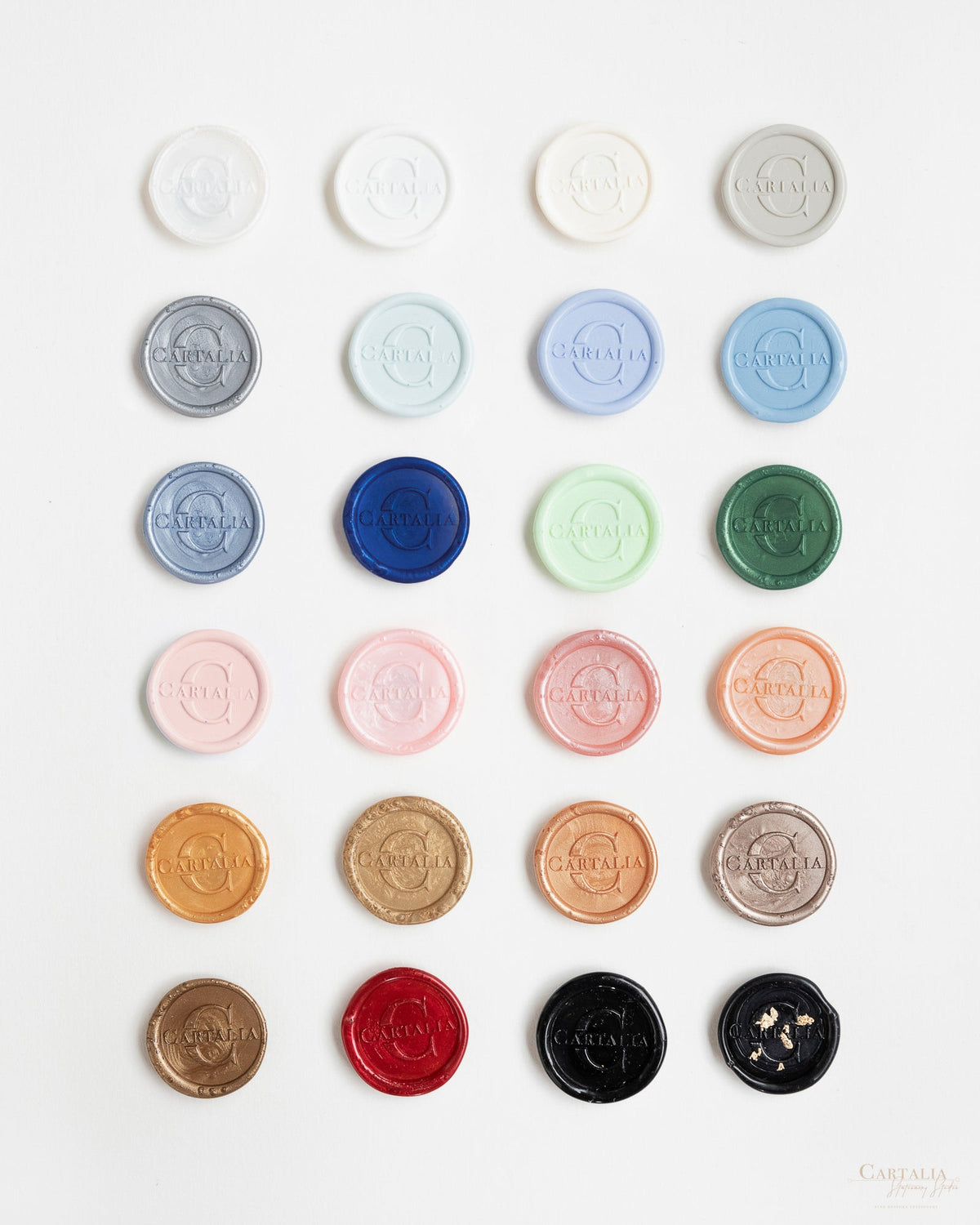 Luxury Hand Painted Save The Date with Venue Watercolour & Wax Seal | Villa Pizzo, Lake Como, Italy