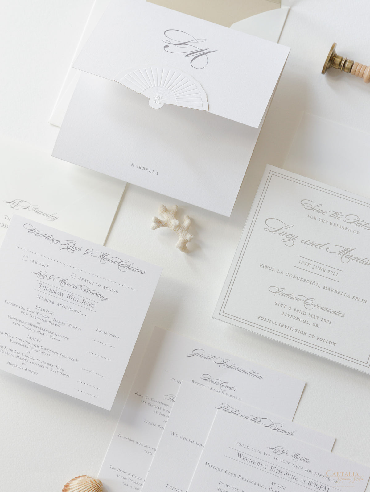 Marbella | Destination Wedding | Bespoke Commission L&M