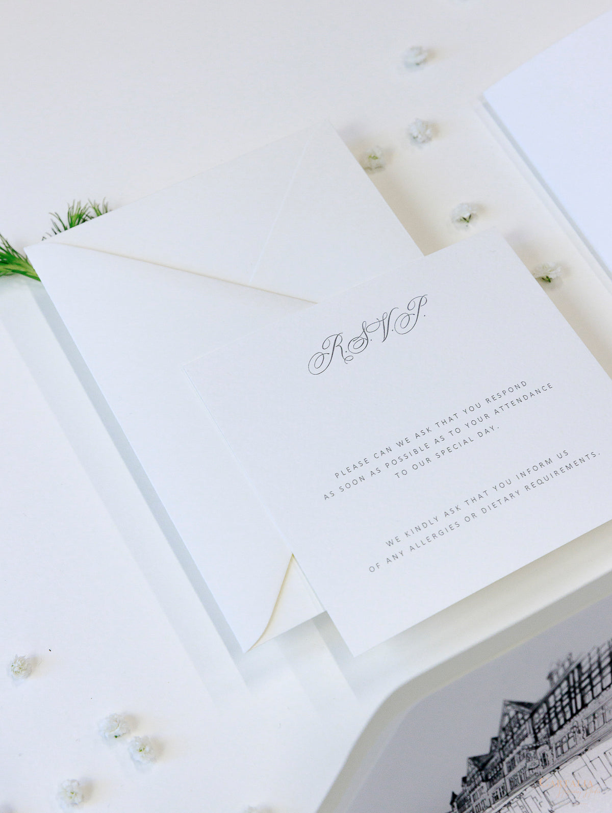 Lugar: Invitaciones al hotel Chester Grosvenor | Comisión personalizada D&J