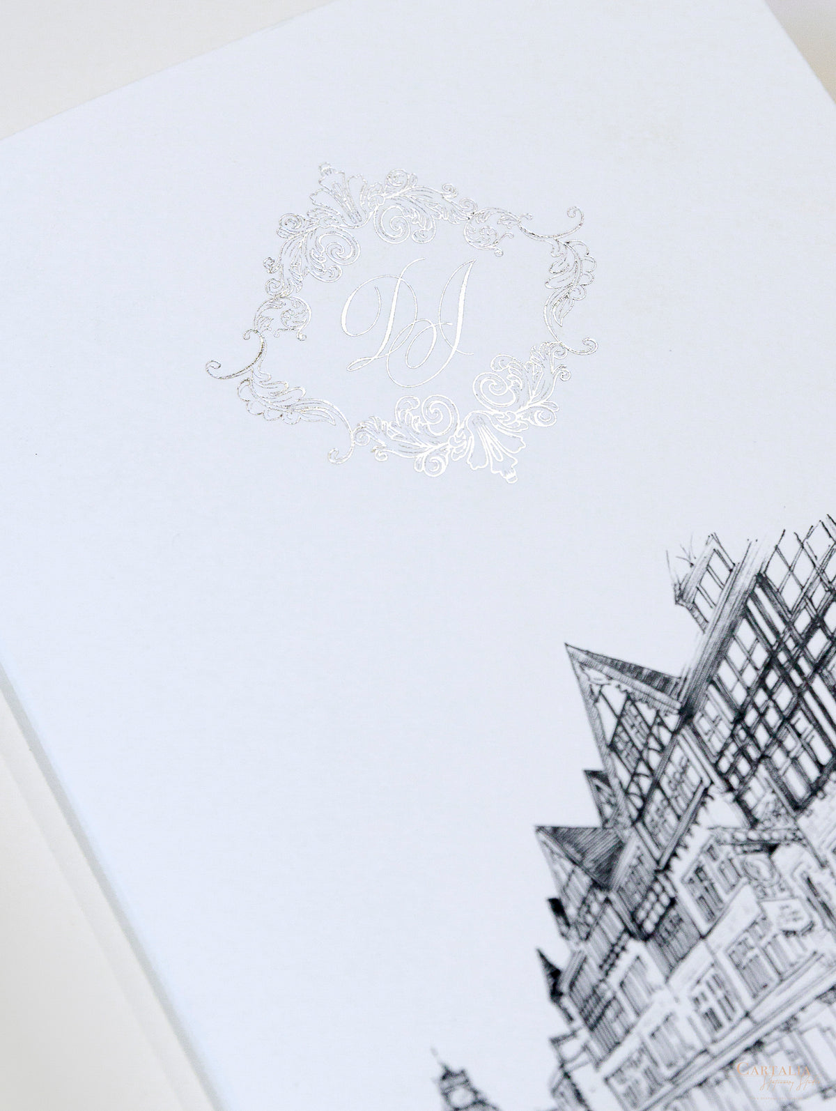 Lugar: Invitaciones al hotel Chester Grosvenor | Comisión personalizada D&J