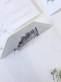 Lugar: Invitaciones al hotel Chester Grosvenor | Comisión personalizada D&J