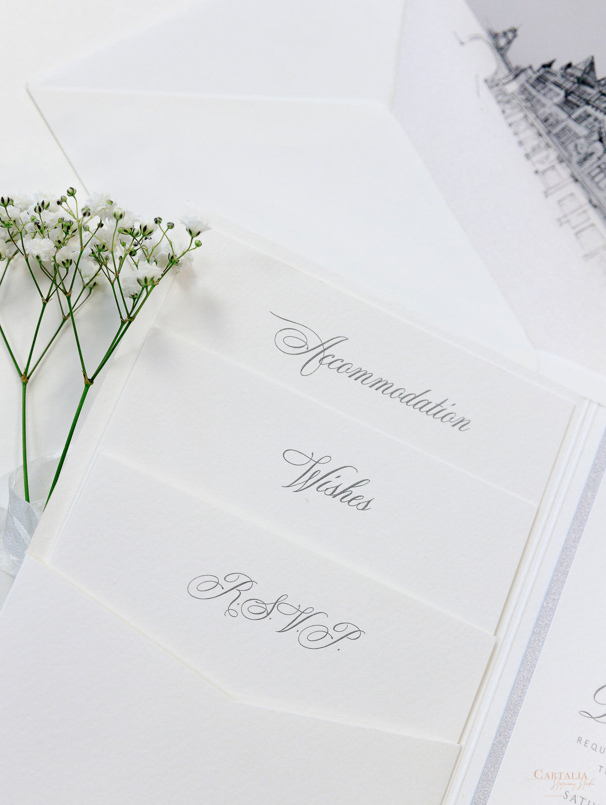 Lugar: Invitaciones al hotel Chester Grosvenor | Comisión personalizada D&J