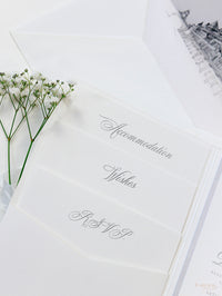 Lugar: Invitaciones al hotel Chester Grosvenor | Comisión personalizada D&J