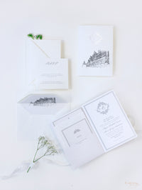 Lugar: Invitaciones al hotel Chester Grosvenor | Comisión personalizada D&J