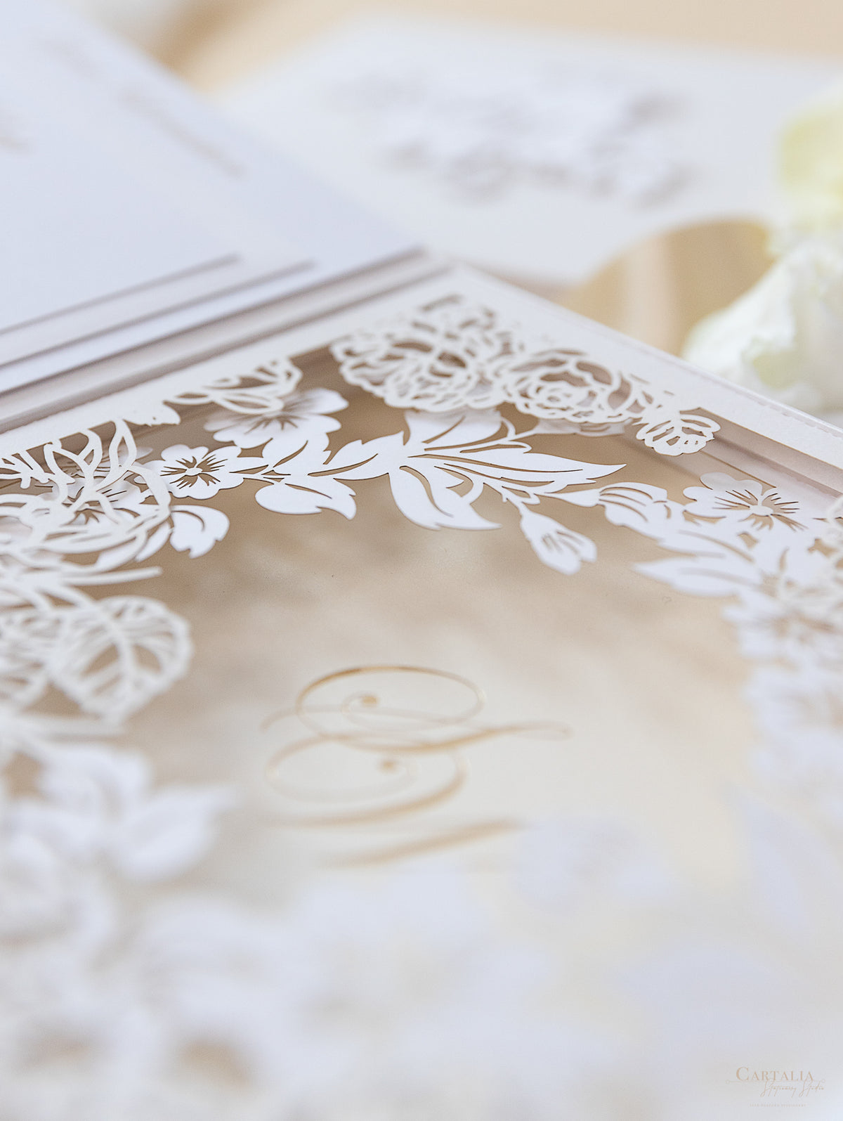 Invitaciones de boda para el lugar de Grantley Hall | Caja a medida de alta costura | Comisión personalizada S&W
