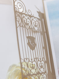 Invitación de boda Waldorf Astoria Washington | Comisión a medida J&G