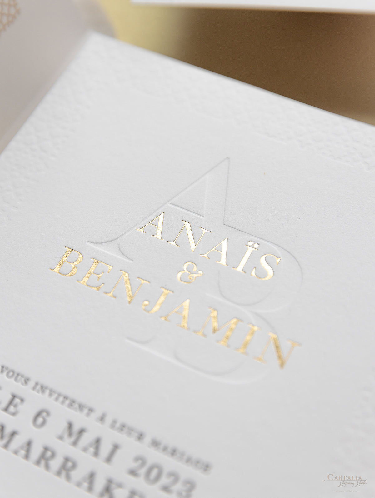 Boda de destino en Marruecos | Invitaciones de boda en Marrakech | Comisión A&B a medida