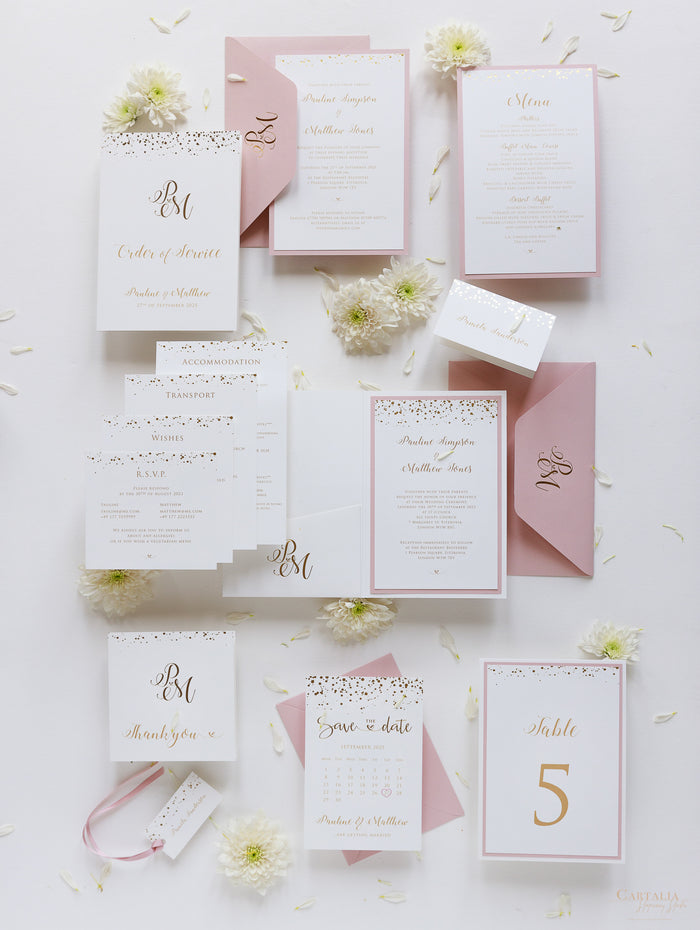 The Blush Confetti Suite