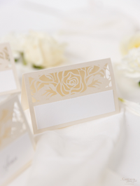 Classic Elegance Laser cut Place Card