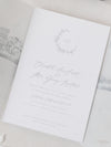 Prospect Park | Brooklyn | Your Venue invitation on Vellum with Wax Seal Wedding invitation | SAMPLE