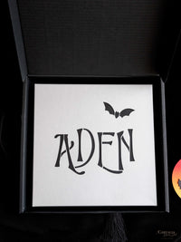 3D Pop Up Bat Mitzvah Halloween Invitation | Tim Burton Nightmare Before Christmas Box