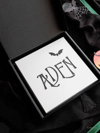 3D Pop Up Bat Mitzvah Halloween Invitation | Tim Burton Nightmare Before Christmas Box
