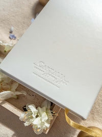 BESPOKE Congress Book Stationery with Gold Foil |  Rhodes, Greece