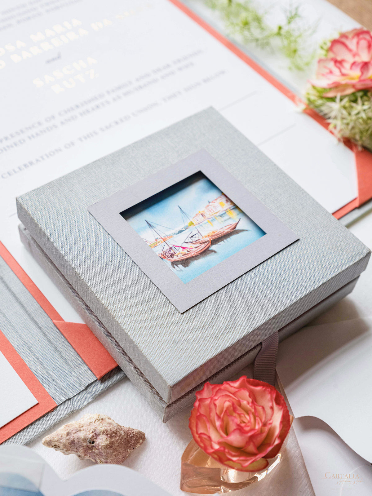 Luxury Bespoke Stationery Suite for Porto | Bespoke Commission R&S