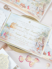 Asiana Wedding Ornamental Pocket Suite | Bespoke Commission R&N