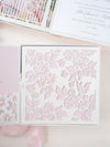 Bespoke Couture 3D Box Invitation With Laser Cut Gate | Venue of Villa Ephrussi | Bespoke Commission M&J