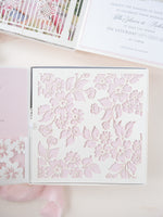 Bespoke Couture 3D Box Invitation With Laser Cut Gate | Venue of Villa Ephrussi | Bespoke Commission M&J