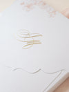 Bespoke Couture 3D Box Invitation With Laser Cut Gate | Venue of Villa Ephrussi | Bespoke Commission M&J
