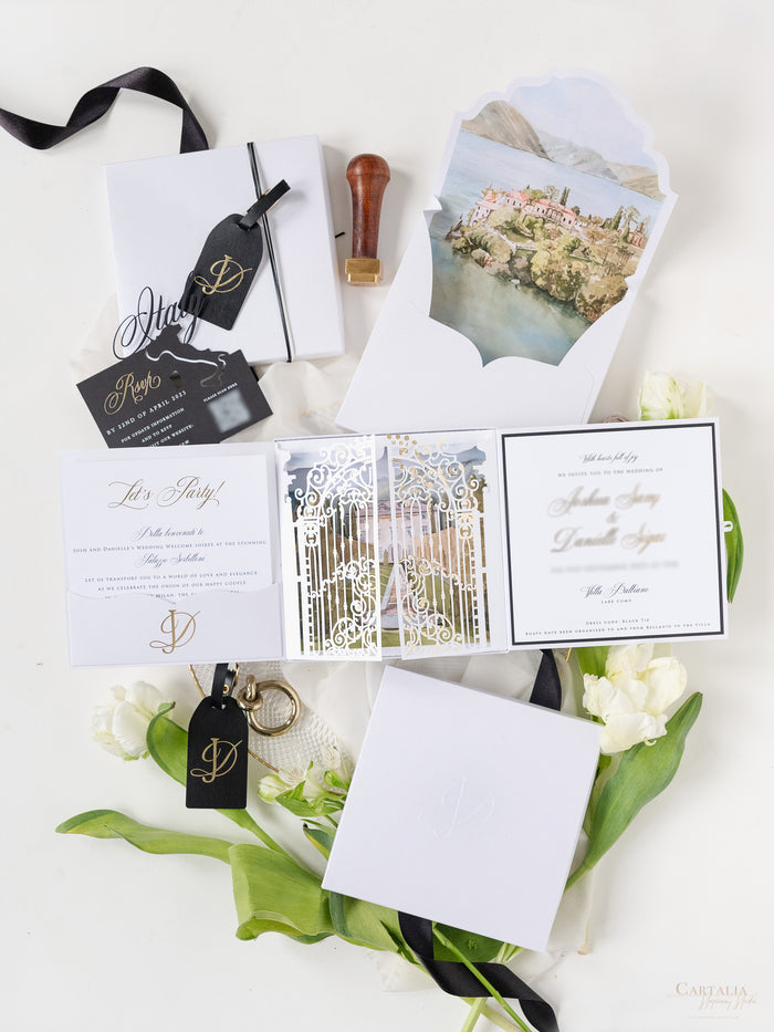 Box Wedding Invitations | Luxury Boxed Invitations – Cartalia