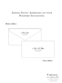 Add-On: Printing of Guest Addresses and Overprinting of Envelopes