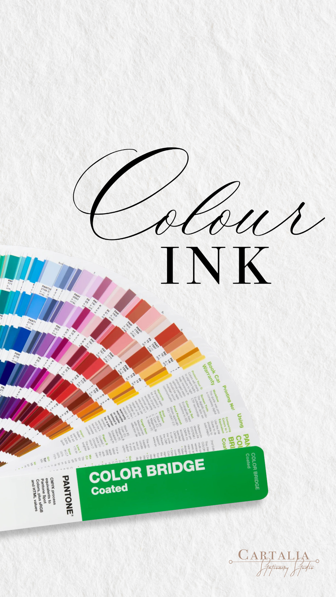 Add-on : Coloured ink / Semi Bespoke Adaption
