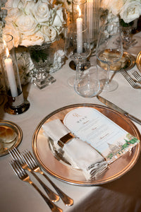 Luxury Arch Table Name / Number | Villa Miani, Rome