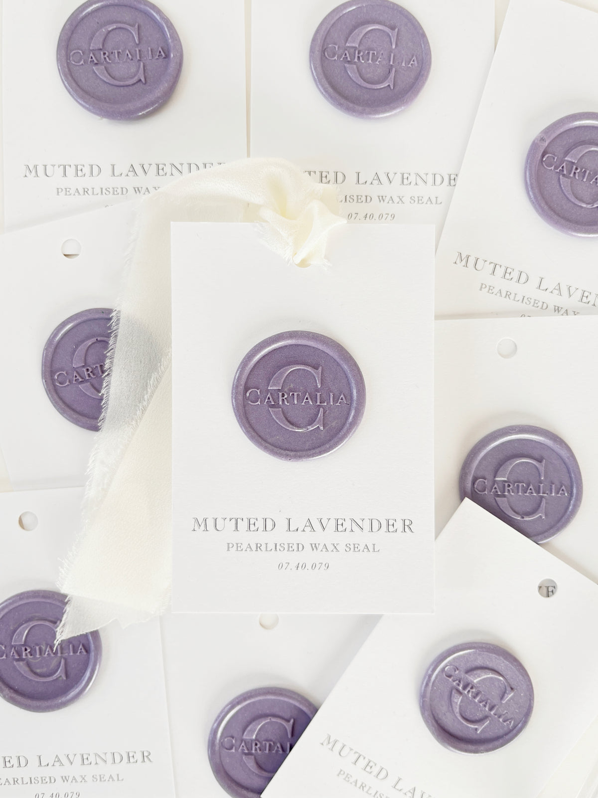 Wax Seal Stamp in Muted Lavender Matt