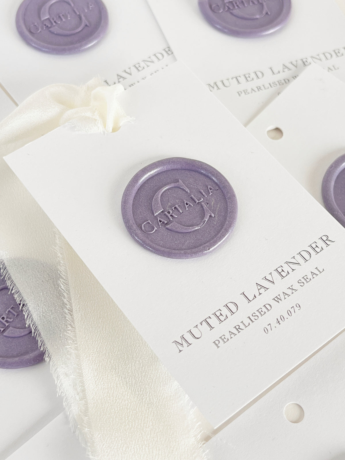 Wax Seal Stamp in Muted Lavender Matt