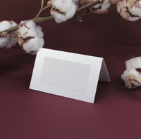 Pearl Foil Damask Boho Place Card
