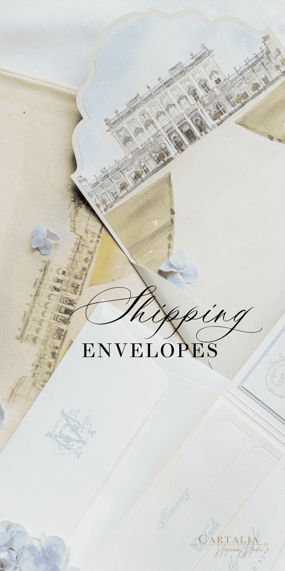 Add-on: Premium Outer Shipping Envelopes for Invitations & Boxes