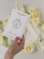 Luxury Gold Foil Thank You Cards & Envelopes