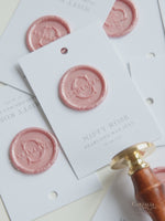Wax Seal in Misty Rose Pearlised