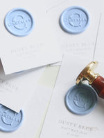 Wax Seal in Dusty Blue Matt