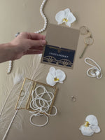 Golden Art Deco Great Gatsby Laser Cut Place Card