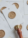 Wax Seal in Old Gold Pearlised