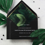 Acrylic Classic yet Timeless Save the Date  Names Perspex See Through Plexi - Engraved