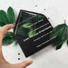 Acrylic Classic yet Timeless Save the Date  Names Perspex See Through Plexi - Engraved