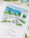 IBIZA Beach & Destination Watercolour Pocket | Bespoke Commission A&S