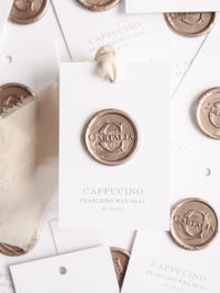 Wax Seal Stamp in Cappucino Pearlised