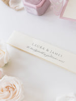 The Blush and Cream Collection Gatefold Luxury Set with RSVP included.