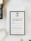 Luxury Glittering Art Deco 20s Gatsby Gate Laser Cut Gatefold Wedding Day Invitation with Gold envelopes