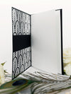 Luxury Glittering Art Deco 20s Gatsby Gate Laser cut Order of Service