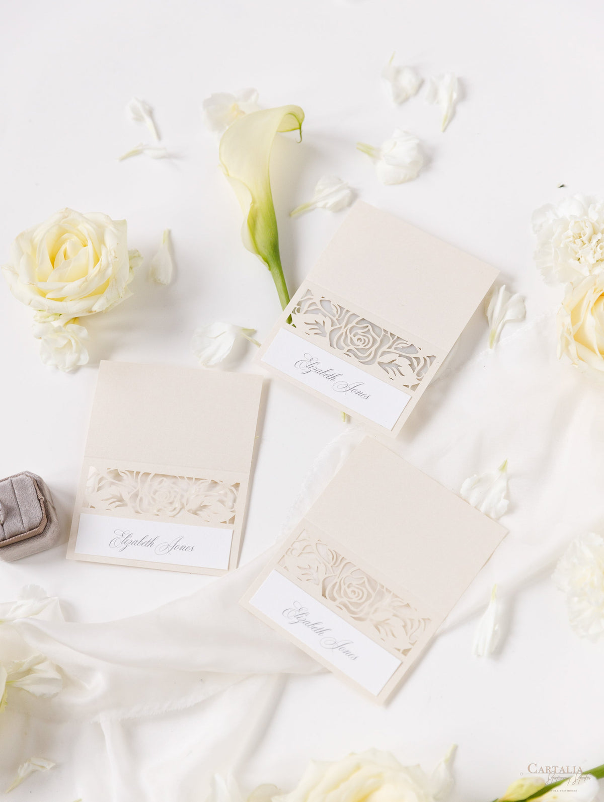 Classic Elegance Laser cut Place Card