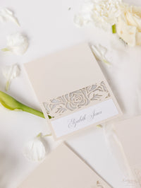 Classic Elegance Laser cut Place Card