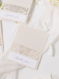 Classic Elegance Laser cut Place Card